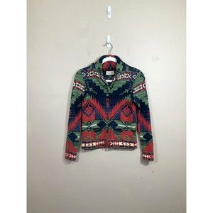 Denim & Supply Ralph Lauren Womens Southwestern Cardigan XS Aztec Tribal Western